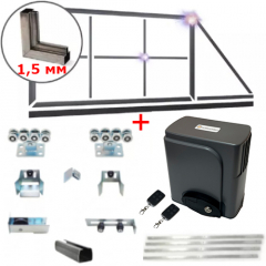 Комплект для откатных ворот FURNITEH КССАТ1.5